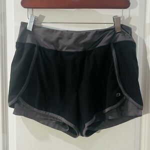 Tap Out Women's Black and Gray Athletic Shorts/boxing/wrestle/MMA